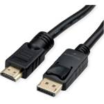 Roline Кабел DisplayPort 1.2 DP - HDMI 4K60Hz, M/M, 10 м, черен 11.04. 5777-5 (11.04.5777-5)