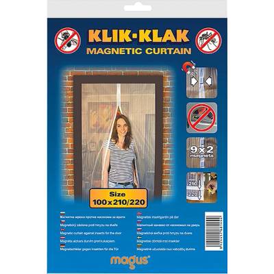 MAGUS МРЕЖА МАГНИТНА ПРОТИВ КОМАРИ MAGUS 2.2x2.2м БЯЛА (8181)