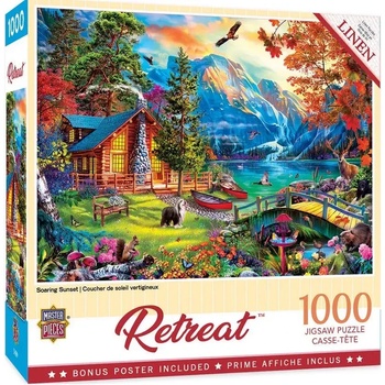 Masterpieces - Puzzle Soaring Sunset - 1 000 piese
