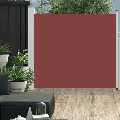 Dekorhome Zatahovací boční markýza 170x3 m Hnědá