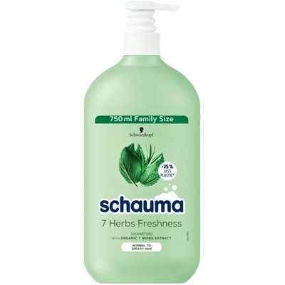 Schauma Шампоан 7 билки за нормална и мазна коса Freshness 750мл
