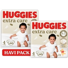 Huggies Extra Care 4 8-16kg Monthly Pack P60x2