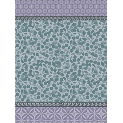 LE JACQUARD FRANÇAIS CERISES 80 x 60 cm Modrá