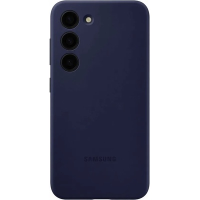 Samsung Silicone Cover Case EF-PS911TNE - оригинален силиконов кейс за Samsung Galaxy S23 (тъмносин)
