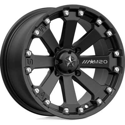 MSA OFFROAD M20 KORE 7x14 4X110 ET0 matt black