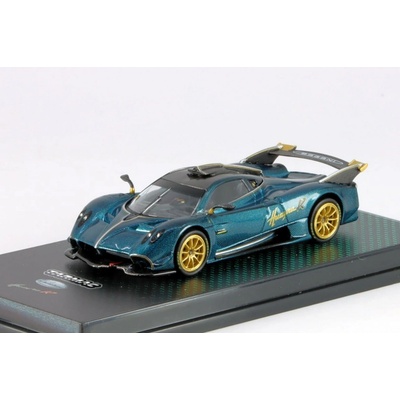 Pagani Huayra R Turquise Carbon Fiber TARMAC Models 1:64