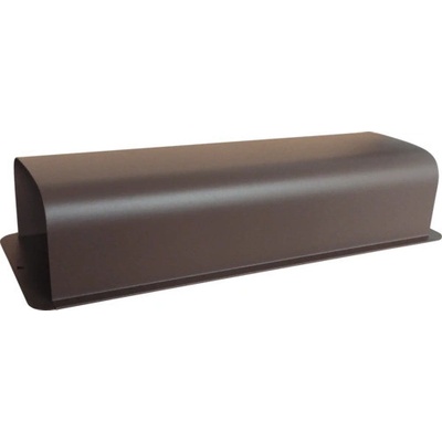 Oceľový tubus na noviny BK.01.HM, hnedá