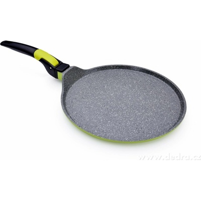 BIOPAN nepřilnavá pánev na palačinky, omelety a pizzu 25 cm odnímatelná rukojeť