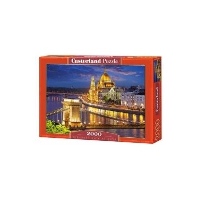 Castorland Puzzle 2000 pcs. Budapest view at dusk