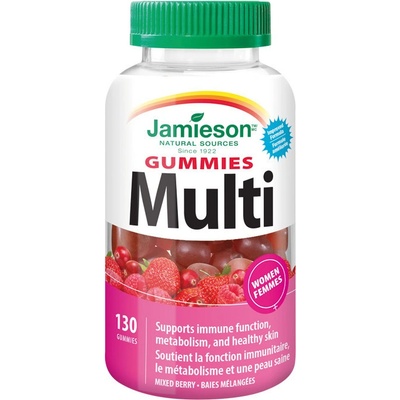 Jamieson Gummies Multi pro ženy 130 želatinových pastilek