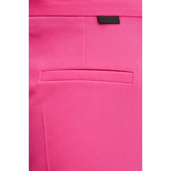 HUGO Панталон hugo в розово със стандартна кройка, с висока талия 50537611 (50537611)