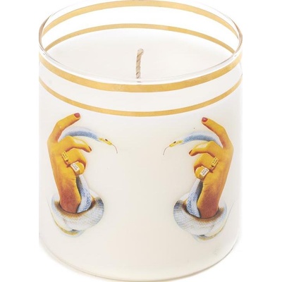 Seletti Свещ Toiletpaper Hands With Snakes стъклена (14081)