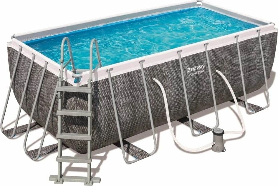 Bestway Power Steel Rattan 4,12 x 2,01 x 1,22 m 56722