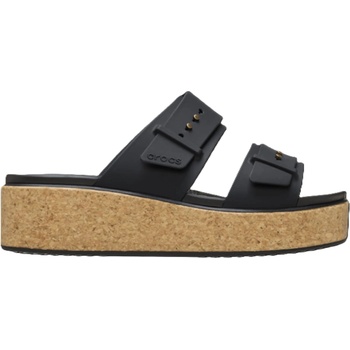 Crocs Сандали Crocs Women's Brklyn Cork Flat Sandals - Black