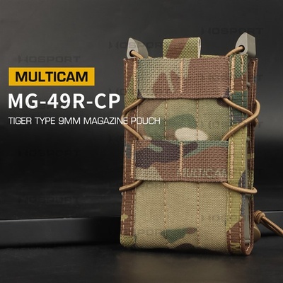 Wosport Tiger type molle na 5.56 zásobníky M4/M16 MC