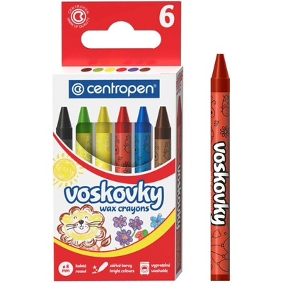 Centropen voskovky sada 6 barev