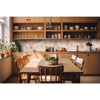 DIMEX ART s. r. o Фототапет за кухня - фрагмент от стена с пукнатини 420 x 60 см