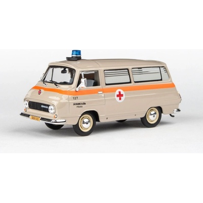 Abrex Škoda 1203 1974 Sanitka Záchranka 1:43