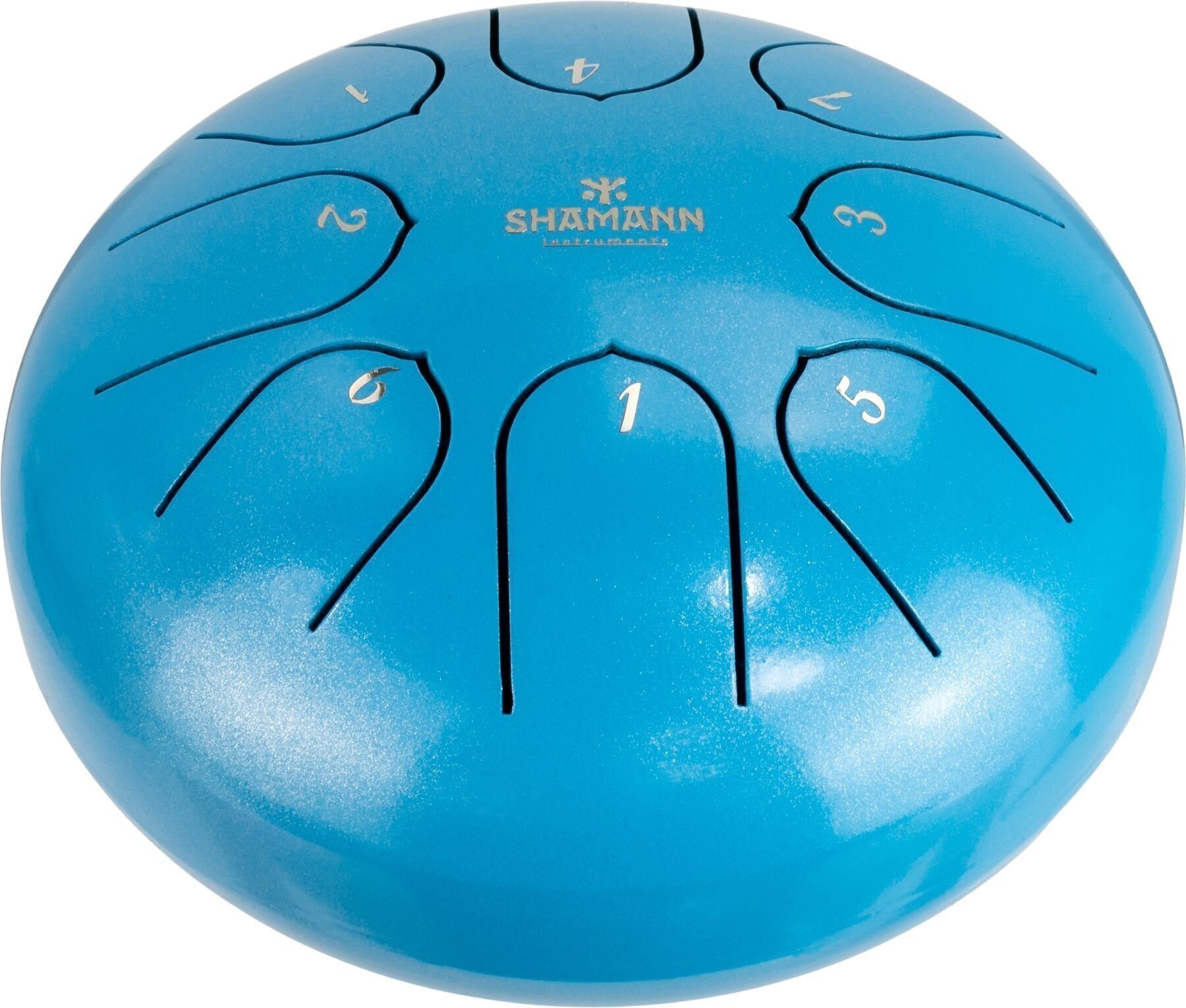 Shamann 6" 8 Notes C5 Major Blue Tongue Drum (LHG8-6BLUE)