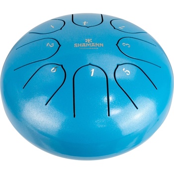 Shamann 6" 8 Notes C5 Major Blue Tongue Drum (LHG8-6BLUE)