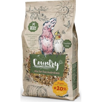 Witte Molen Country Large Parakeet - korela 2,5 kg