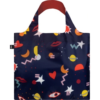 LOQI Чанта тип торба LOQI Artists Celeste Wallaert Night Night (CW.NN)