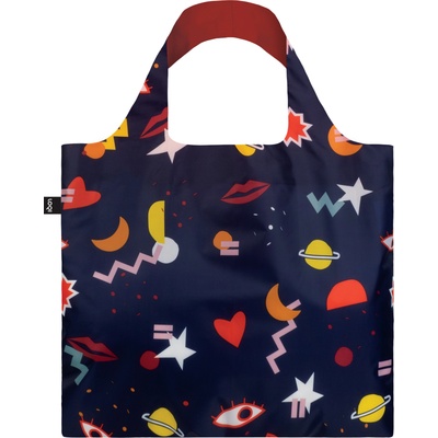 LOQI Чанта тип торба LOQI Artists Celeste Wallaert Night Night (CW.NN)