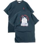 LAKOR Мъжка тениска LAKOR Save The Mermaids Back T-Shirt - Blueberry (216-7685-0111)