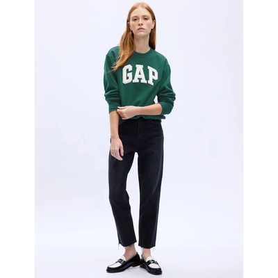 GAP Oversize mikina s logom zelená