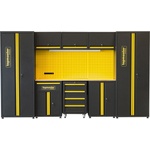 Topmaster Модулна система за работилница Topmaster 3300x480x1905 мм - с шкафове, дървен плот и панел (499999)