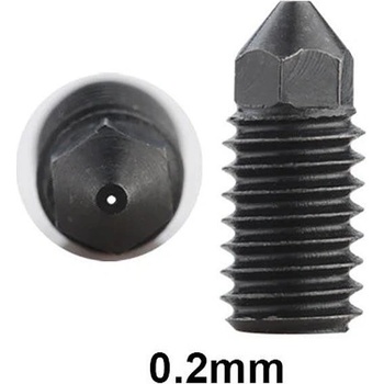 Two Trees Дюза от Закалена стомана за Неоригинален Bambu Lab H2D хотенд