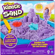 Spin Master Kinetic Sand box s náradím a pieskom modrá 454 g
