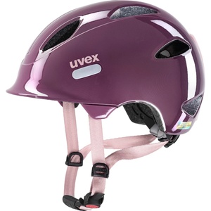 uvex Детска каска за планинско колоездене Uvex Kid's Oyo Style Bike helmet - Plum / Dust Rose - размер 50-54 cm (851-1257-1412)