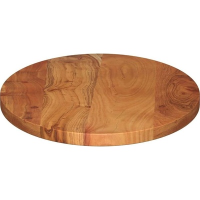 Omaxi 095342 Stolní deska 140 x 60 x 2,5 cm oválná Masivní akáciové dřevo