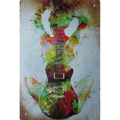 Ceduľa Gitara