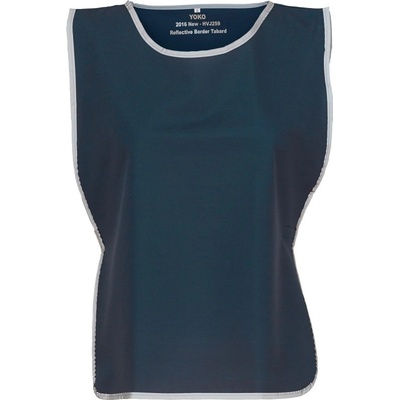 Yoko Vesta HVJ259 Hi-Vis Tabard výstražná COT-79J2590038e Navy Dětská