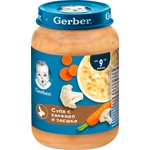Gerber Супа с карфиол и заешко, от 9-я месец, 190 g (3032923)