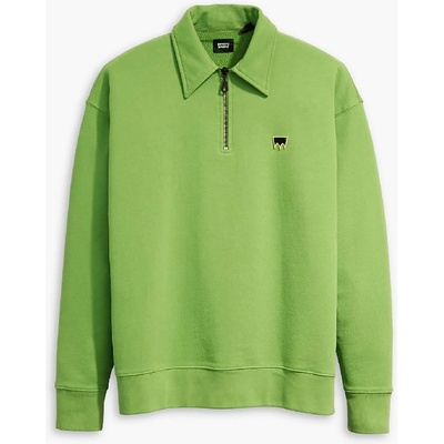 Levi's Men's Skate Quarter Zip Fleece - Jade Green