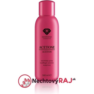 Diamond Cosmetics odstraňovač gél laku Aceton Semilac 500 ml