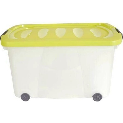 JELENIA PLAST box úložný 60 x 40 x 32 cm na kolečkách s víkem PH
