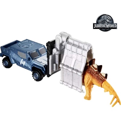 Matchbox Jurský Svět Transportér s dinosaurem Stegosaurus