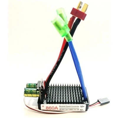 BH Power Regulátor Car 120A 860A ESC stejnosměrný