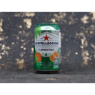 San Pellegrino Clementina mandarinka plech 330 ml