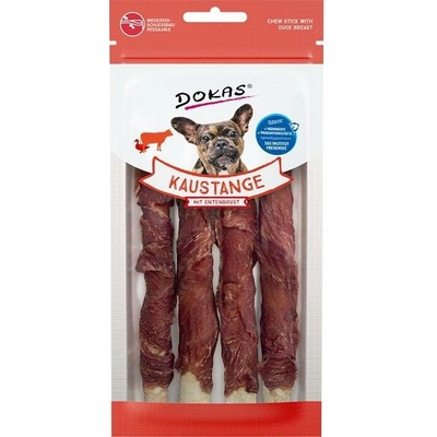 Dokas tyčinky z hovädzej kože obalené kačacím mäsom 50 g