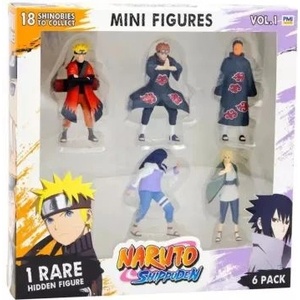PMI Комплект колекционерски фигурки Naruto Shippuden, 6 части