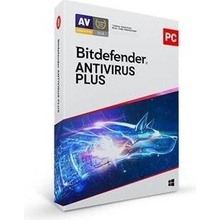 Bitdefender Antivirus Plus - 3 lic. 24 mes.