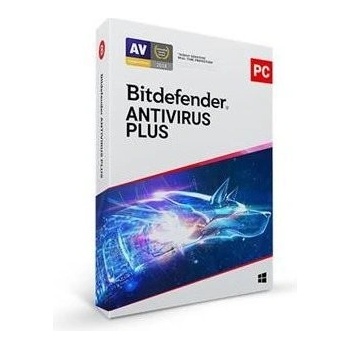 Bitdefender Antivirus Plus - 3 lic. 24 mes.