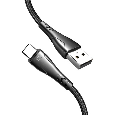 Xmart Кабел Xmart - Mamba, USB-A/USB-C, 1.2 m, черен (3800202094404)