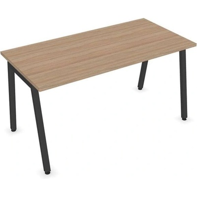 Narbutas Бюро Narbutas Nova A, 1400 x 700 x 740 mm, меламин кехлибаре (PDNA142-D2T1-2A)