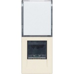 Vimar 30339.13C UTP Розетка Netsafe Linea, RJ45, Cat. 6, 1M, Canvas, (VM30339.13C)